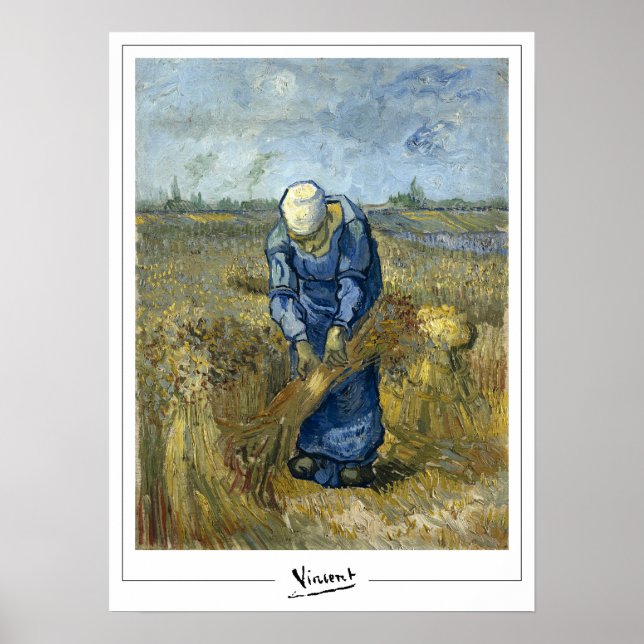 Vincent Van Gogh Zedign Art Poster nº 50-3 (Frente)