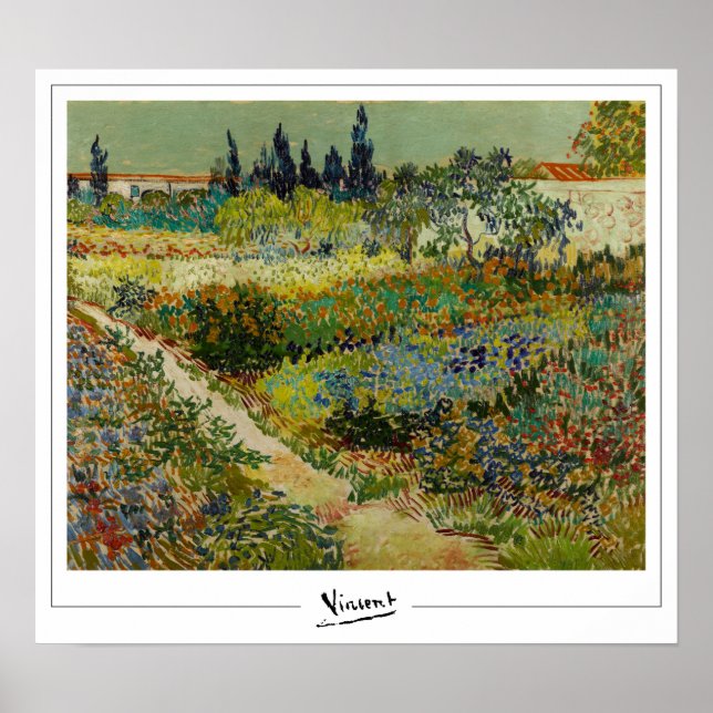 Vincent Van Gogh Zedign Art Poster nº 6-2 (Frente)