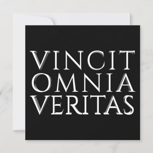 VINCIT OMNIA VERITAS - Luz (Frente)