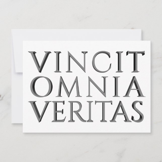 VINCIT OMNIA VERITAS - Luz (Frente)