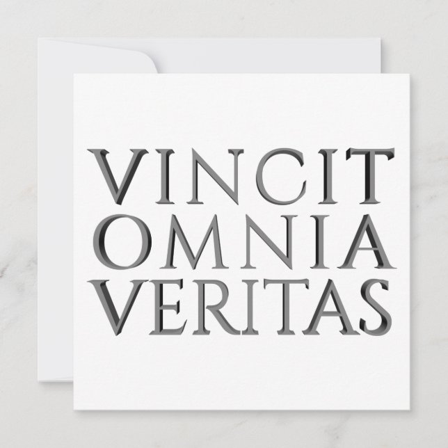 VINCIT OMNIA VERITAS - Luz (Frente)