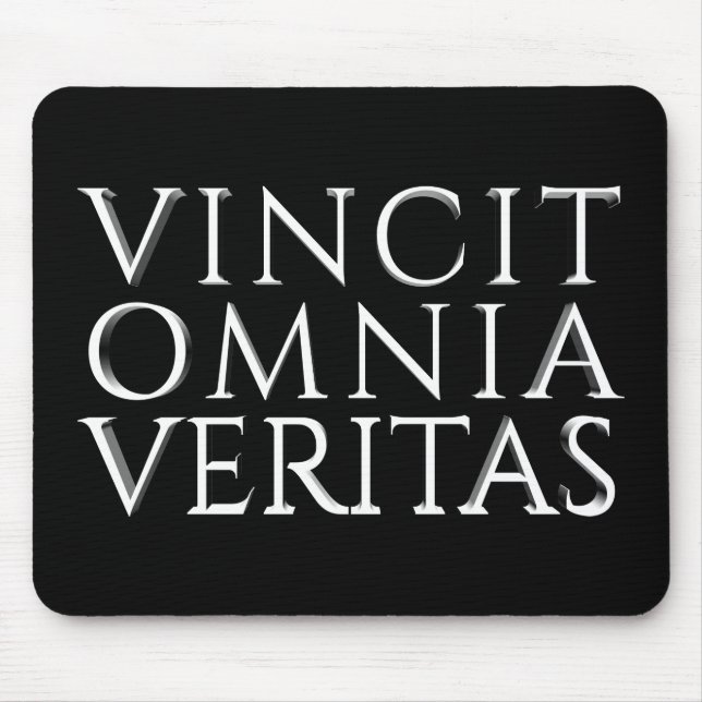 VINCIT OMNIA VERITAS MOUSE PAD (Frente)