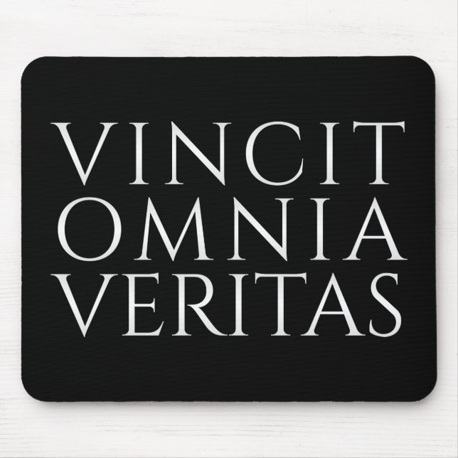 VINCIT OMNIA VERITAS MOUSE PAD (Frente)