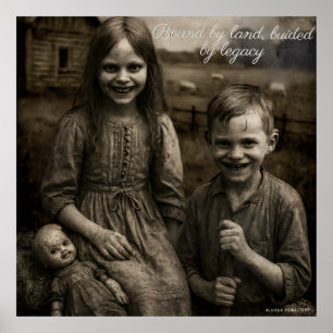 Vinculado por terra, guiado pelo poster legado