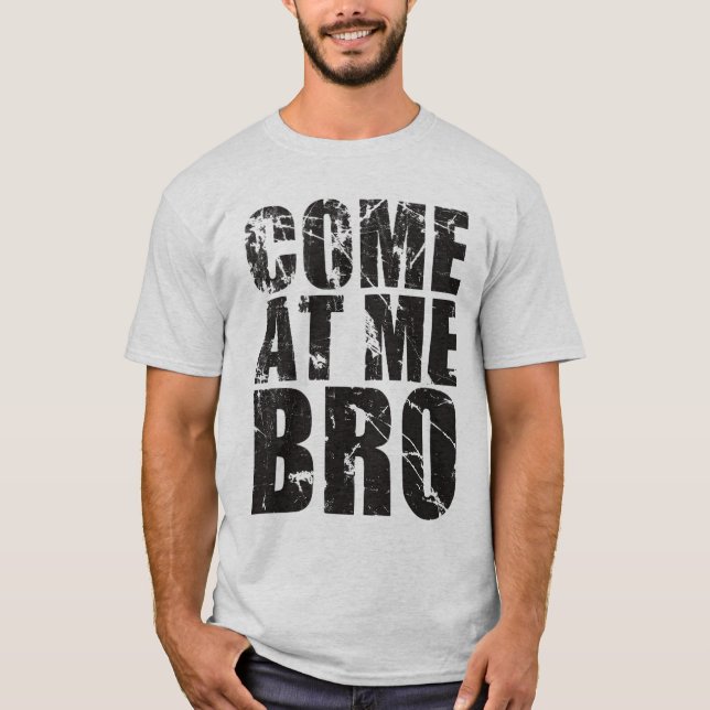 vindo em mim bro! camisa (Frente)