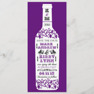 Vineyard Salve a Data Cartões de Casamento