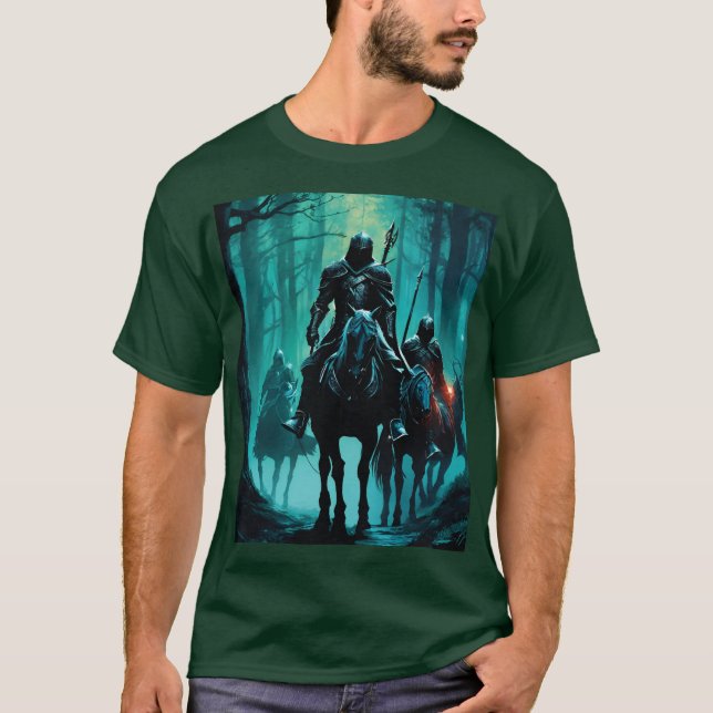 Vingadores imprimiram T-shirts para homens (Frente)