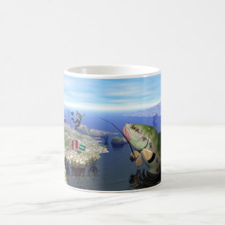 Vingança da caneca customizável baixa do mutante