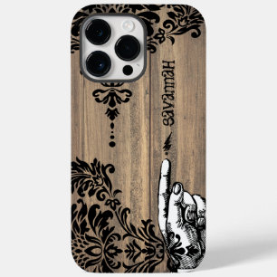 Vinhas de madeira Damask Personalizadas
