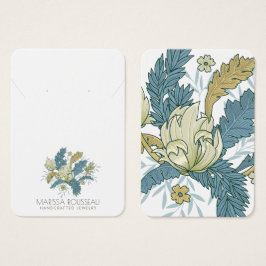 Vinhas Florais Elegantes Que Ostentam Placa De Víd