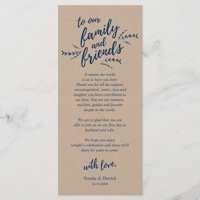 Vinhas Russas Kraft, Colocação De Cartões de agrad (Frente)