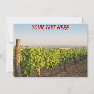 Vinhas Tokaj Personalizáveis, cartão da Hungria