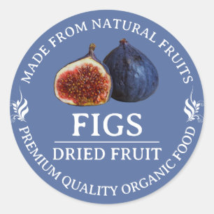 Vinheta de Etiquetas Personalizada de Fruta Seca