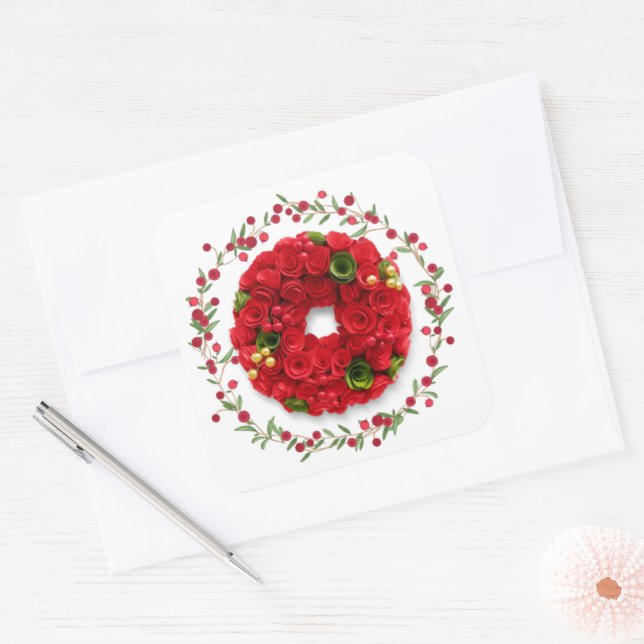 Vinheta, Etiqueta - Rosa (Envelope)