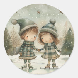 Vinhetas de Natal - Etiquetas Festivas e FeriadoDe