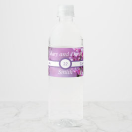 Vinho Avondale Redbud Art Casamento Rótulo da Garrafa de