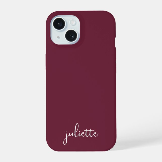 Vinho Bordeaux Minimalista Personalizado (Verso)