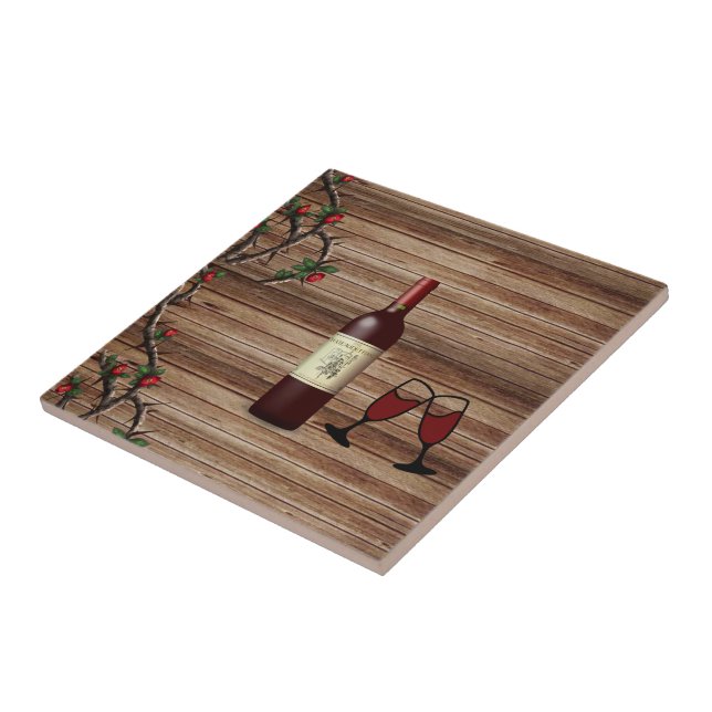 Vinho de Azulejo cerâmico (Lateral)