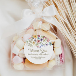 Vinho De Flor Selvagem Com Etiqueta De Favor Do Ch