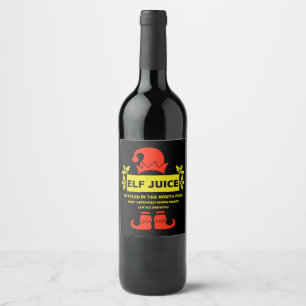 Vinho De Natal E Rótulos De Vinho Espumante