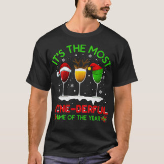 Vinho de Natal Natal Álcool Pajama PJ Tops