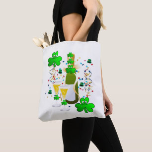Vinho de Vestuário do Dia de Tote Bag Saint Patric