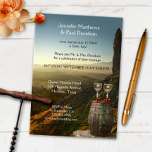 Vinho De Vinha Considerado Após Convite Para Casam