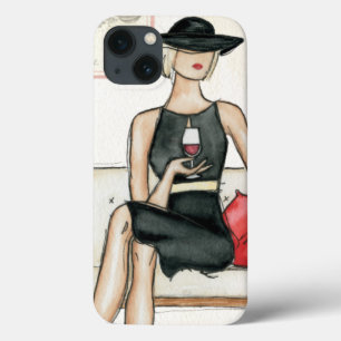 Vinho do bebendo do Fashionista
