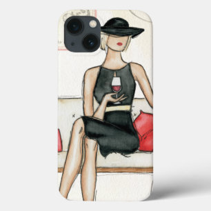 Vinho do bebendo do Fashionista