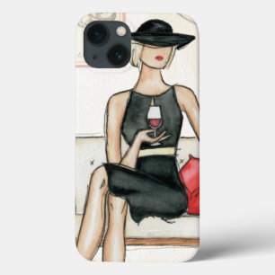 Vinho do bebendo do Fashionista