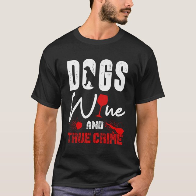 Vinho do Crime Verdadeiro Camisa Cachorro Sobrevoa (Frente)