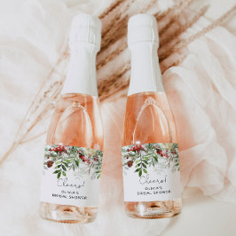 Vinho espumante do chá de panela verde-inverno