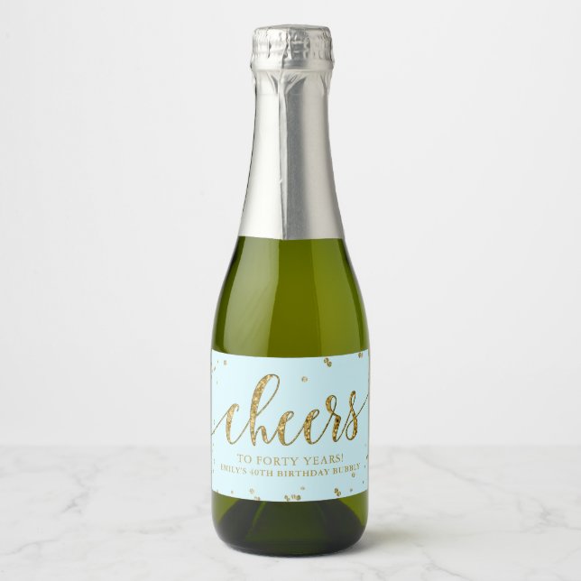 Vinho espumante e Dourado vinho com folhetos 40.o  (Frente)