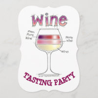 VINHO, MAIS VINHO, AINDA MAIS CONVITES DE FESTAS D