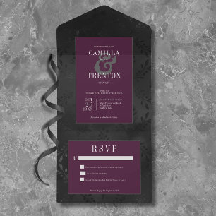 Vinho Negro Gótico Escuro Vinho Floral Satírico Nã