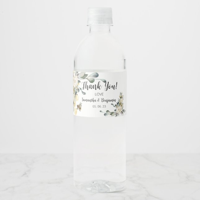 Vinho O que vai ser o rótulo da garrafa de água das abel (Frente)