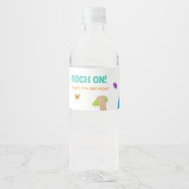 Vinho Pedra Colorida Subindo Favorito Rótulo De Garrafa