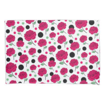 Vinho Rosa Verde Padrão Gráfico de Bolinhas Modern