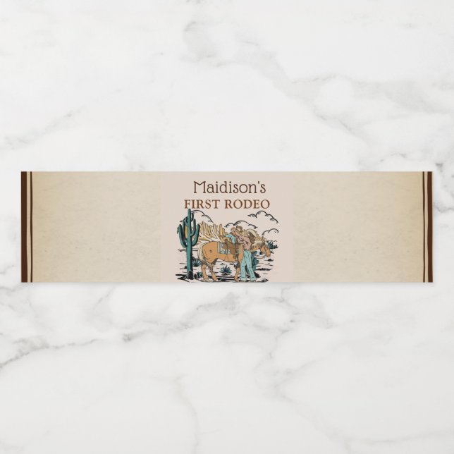 Vinho Rótulo da garrafa de água de Festa de aniversário  (Rótulo Único)