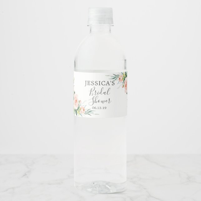 Vinho Rótulo da Garrafa de Água do Chá de panela de Blus (Frente)
