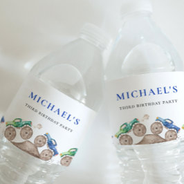 Vinho Rótulo da Garrafa de Água dos Caminhões Monstros