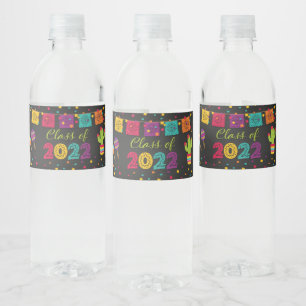 Vinho Rótulo da Garrafa de Água para Graduação da Fiesta