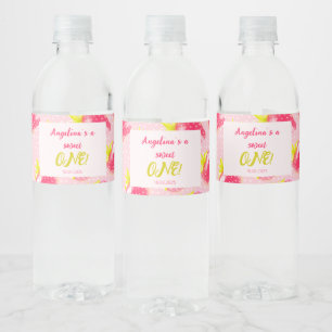 Vinho Rótulo da garrafa de água personalizada (8" x 2,12