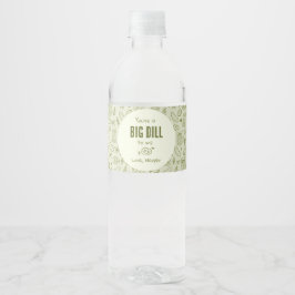 Vinho Rótulo de Favor de Garrafa de Água de Picles de En