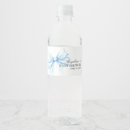 Vinho Rótulo de Garrafa de Água Chá de Bebê.