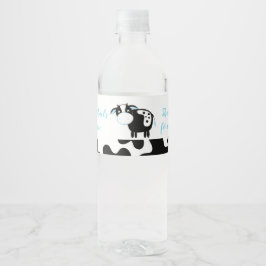 Vinho Rótulo de Garrafa de Água de Bebê Menino Fazenda V