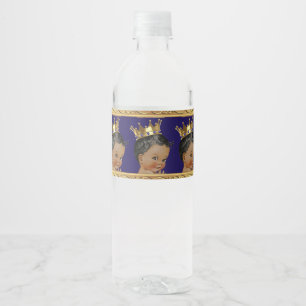 Vinho Rótulo de Garrafa de Água do Príncipe Afro-America