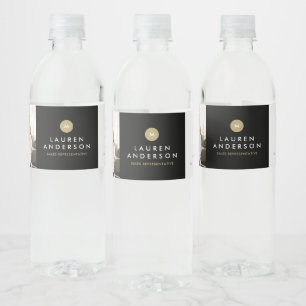Vinho Rótulo de Garrafa de Água Promocional de Imóveis