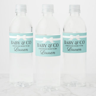 Vinho Rótulo de Garrafa de Bebida Tiffany Inspirado Baby