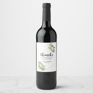Vinho rótulo favorito de casamento ideia verde